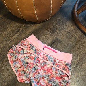 Lululemon speed shorts